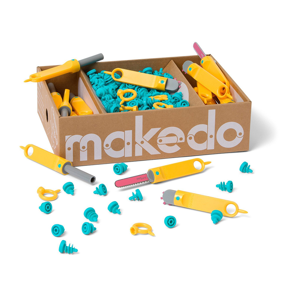 【MG科技创造力】MakeDo-DIY纸箱连接扣原装进口儿童创客STEM创意 玩具/童车/益智/积木/模型 其他手工制作 原图主图