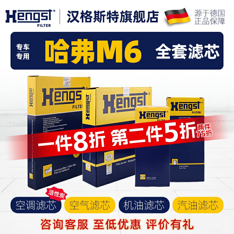 Hengst汉格斯特哈弗M6滤芯