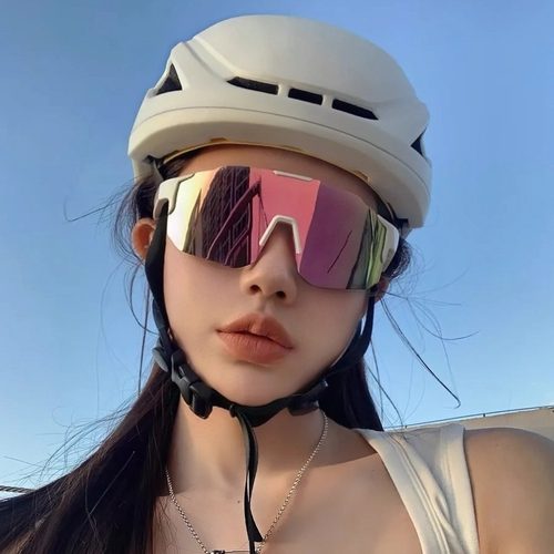 骑行眼镜女护目镜防晒墨镜运动