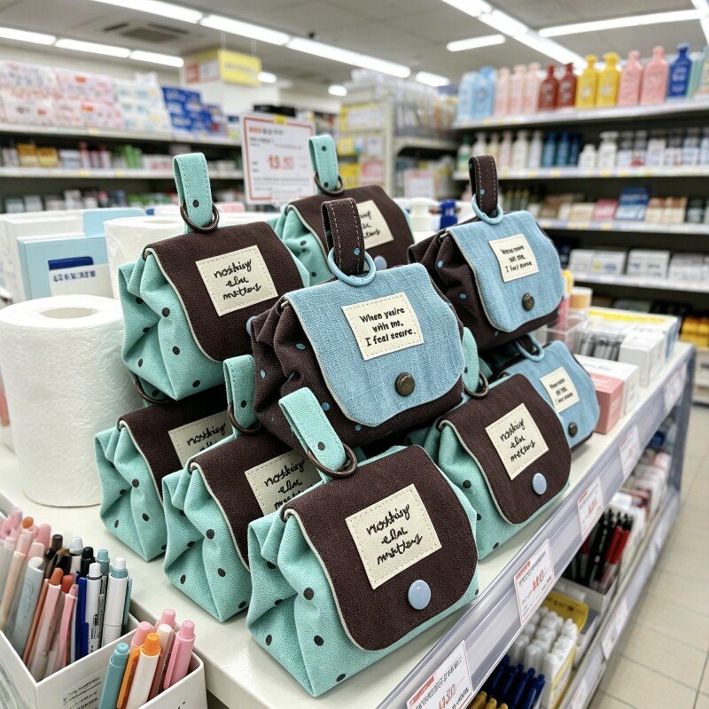 装饰品包波点薄巧零钱包女生逛街