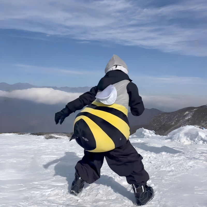 【新手滑雪屁屁垫】滑雪护具屁股防摔外穿护臀垫拍照滑雪装备套装