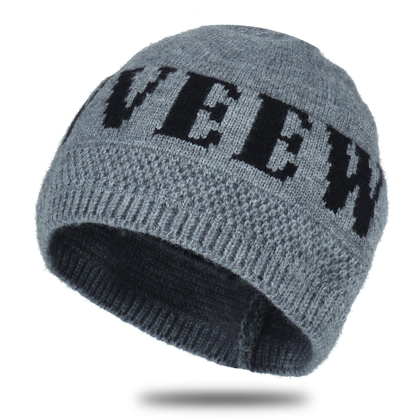 单层帽子春秋冬针织帽男士毛线帽保暖包头帽户外冷帽休闲瓜皮帽男