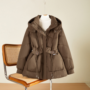 加厚韩版棉袄外套潮冬季新款时尚休闲短款收腰显瘦保暖连帽棉服女