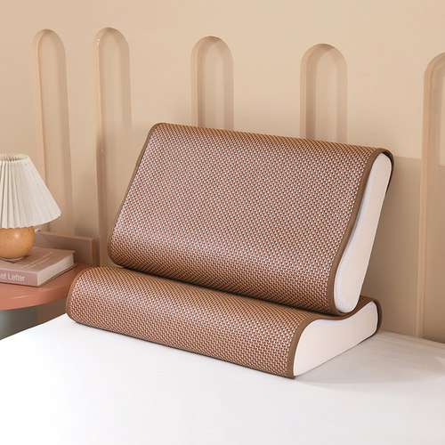 冰丝冰藤乳胶枕席记忆枕片