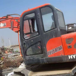恒远HY95轮式挖掘机玻璃前挡风车门上下后侧后档右臂钢化玻璃