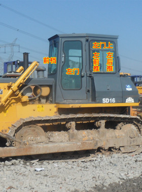 山推SD16TL SD13 23 22推土机前挡风前后挡车门推拉窗钢化玻璃