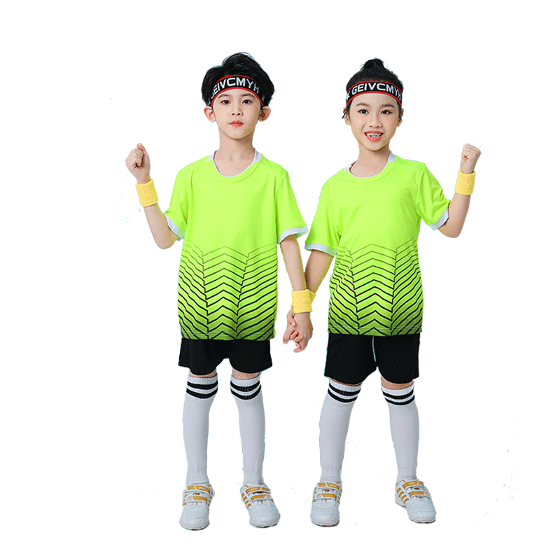 足球服训练儿童小学生亲子短袖