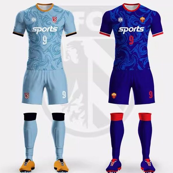 双面足球服套装男公司企业高端定制比赛训练服两面穿足球球衣队服