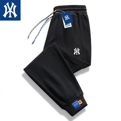 男士秋冬裤子男款春秋纯色百搭2025新款宽松休闲裤大码束脚卫裤