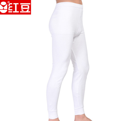 红豆100%纯棉男女秋裤
