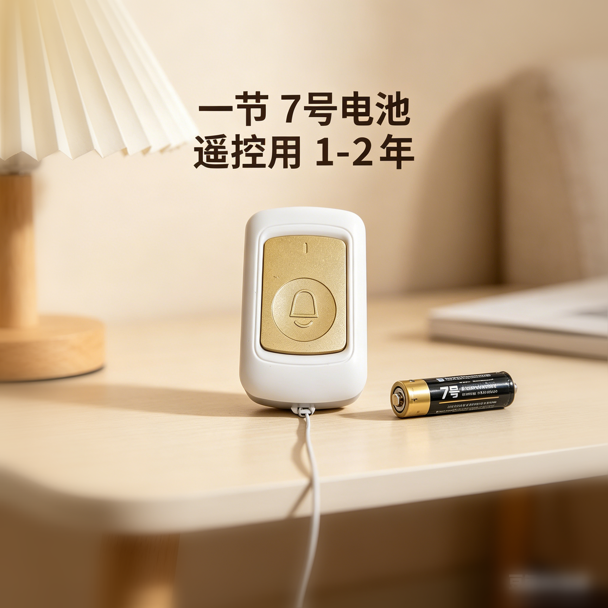 卧床老人呼叫器无线家用远程电铃双向呼叫器老年人呼叫铃报警器