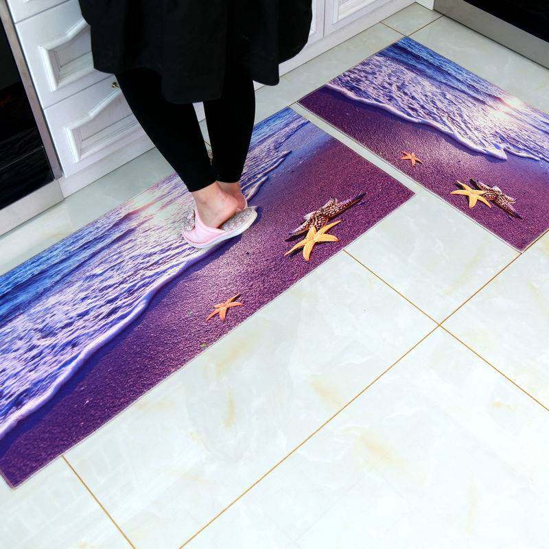 3D地垫二件套装飘窗卧室厨房防滑地垫入门户地毯玄关防滑垫子水洗在类目 居家布艺, 地垫中 - 来自Buy2taobao.com提供专业的淘宝代购服务