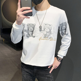秋冬款社会小伙套头卫衣韩版宽松网红印花男外套Y6905，男装卫衣，星座419（原A233）