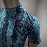 春夏新款男士打底衫~印花半高领T恤~419-T2602-P38，男装T恤，星座419（原A233）