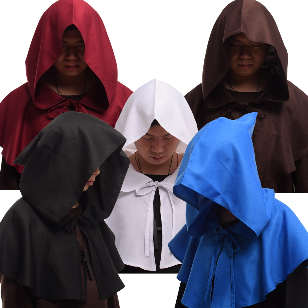 开衫披风帽子中世纪帽子