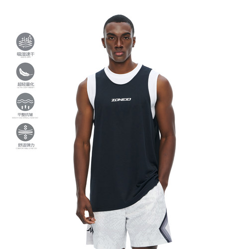 ZONEiD【阳离子】针织运动背心26春夏新款轻量化速干窄肩训练服
