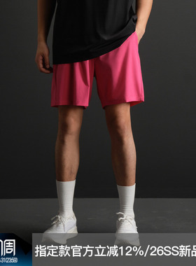ZONEiD 梭织运动短裤春夏WovenAir吸汗透气速干隐形拉链训练裤