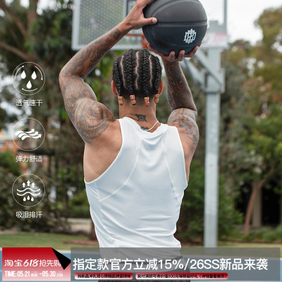ZONEID男子针织运动背心