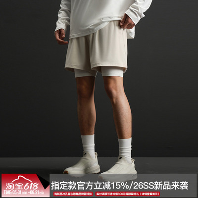 ZONEiD男子针织运动短裤