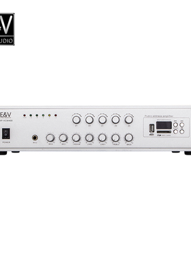 EVproaudio MP-VCM400 五分区独立控制 蓝牙定压功放 带USB