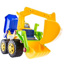 安全玩具 惯性车 儿童玩具车 工程车 挖土机推土机 翻斗车沙滩车