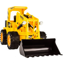 无线充电遥控工程车 仿真推土车电动玩具车推土机铲车挖土机