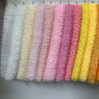 娃衣玩偶短毛绒布3mm毛长软糯