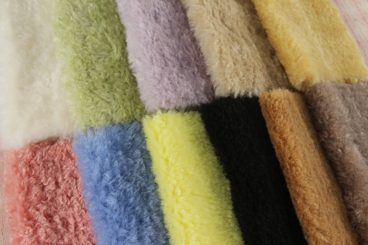 头发面料卷毛布料泰迪熊棉花娃娃