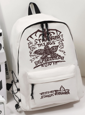 怪奇物语 StrangerThings 周边美剧欧美双肩包学生书包背包大容量