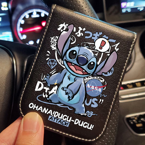 史迪奇NASA联名潮牌ins风驾照包
