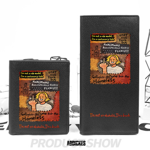 Shameless 无耻之徒周边弗兰克学生大容量多功能钱包卡包男青少年