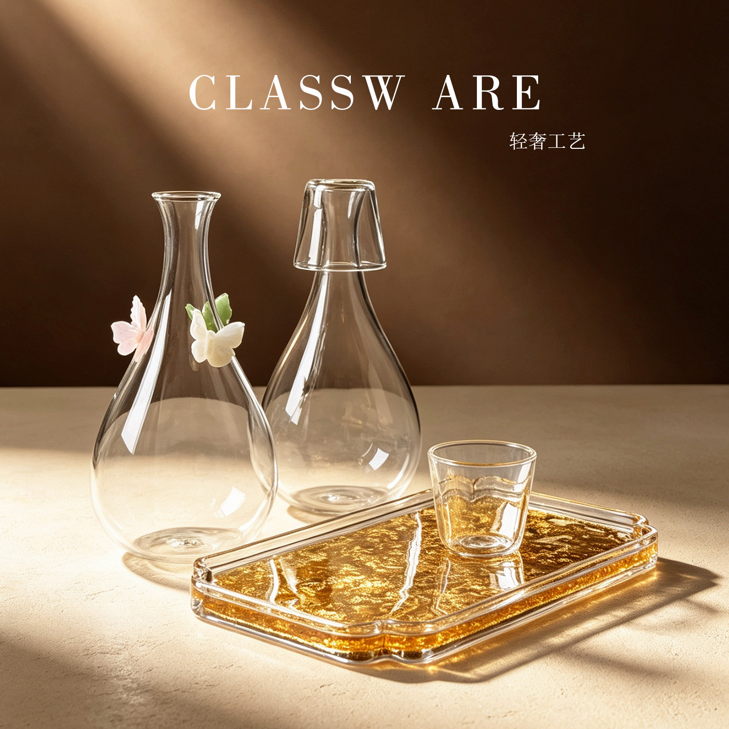 玻璃清酒壶套装清酒酒具分酒器