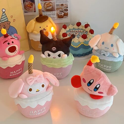 会唱歌的星之卡比生日蛋糕造型