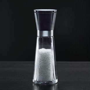 丹麦rosendahl创意无铅玻璃盐磨器调味料研磨瓶研磨瓶高20cm进口