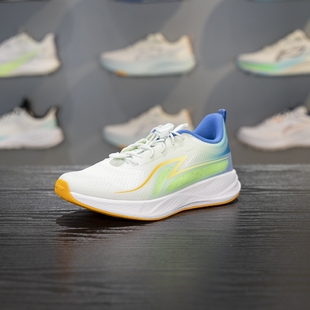 李宁儿童跑步鞋 新款 男大童减震回弹透气运动鞋 YKFV232 2025秋季