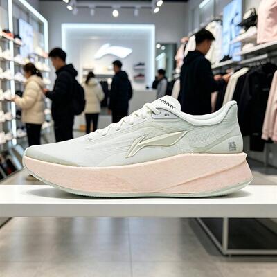 李宁超影女子轻质缓震跑鞋2026春季新款轻量高回弹运动鞋ARBW008