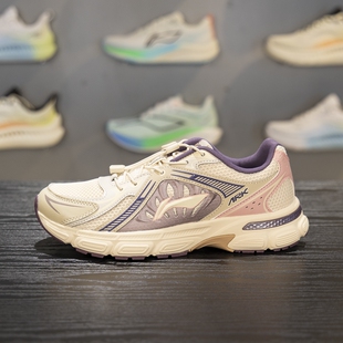 方舟V5男女大童减震回弹运动鞋 YKCV096 2025秋新款 李宁儿童休闲鞋