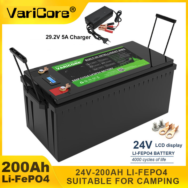 VariCore磷酸铁锂储能电源 24V/200AH 家庭户外便携式移动电源