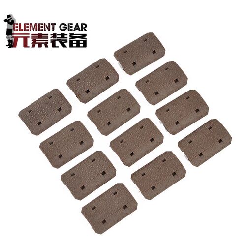 元素装备金属RAS5 URX4/3 MLOK护木片新款签名版渔骨贴纸