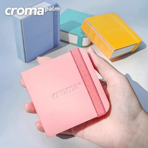 croma歌马口袋水彩本300g细纹水彩纸正方形钢笔淡彩迷你手账本