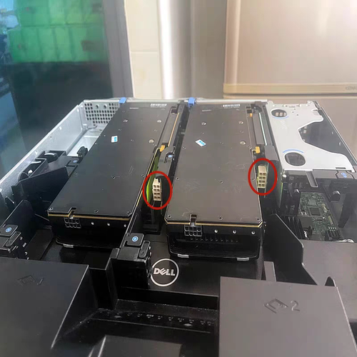 R720R730GPU显卡服务器供电线