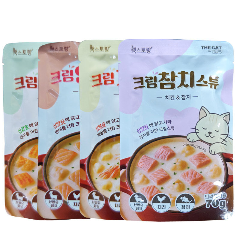 THE CAT猫用鸡肉蟹肉金枪鱼三文鱼鳕鱼羊奶鲜封包8袋补营养猫零食,宠物/宠物食品及用品,猫零食湿粮包/餐盒,淘宝优惠券,粉丝福利购,淘宝优惠卷