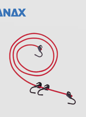 日本TANAX MOTOFIZZ摩托车行李带弹力捆绑绳附超强度挂钩韧性强