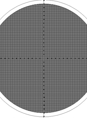 投影仪测量小方格胶片弹簧测量投影仪胶片R纸圆弧方形测量