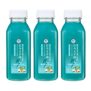 盒马代购   白马王子汤螺旋藻复合果汁饮料300ml*3