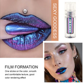 光学变色龙眼影液女王舞台妆网红珠光变高光成膜炫彩眼影液脸唇液