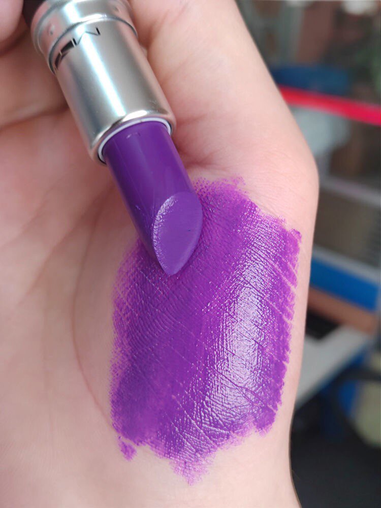 葡萄紫口红紫色哑光紫罗兰色丝绒哑光显白唇釉冷门小众紫色酱紫色