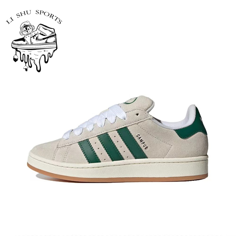 adidas originals Campus 00s 舒适潮流 低帮休闲板鞋 灰白GY0038