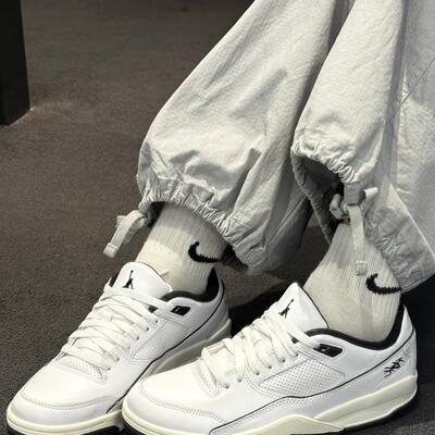 Jordan FLIGHT COURT 舒适百搭 防滑耐磨 低帮 HF3255-100