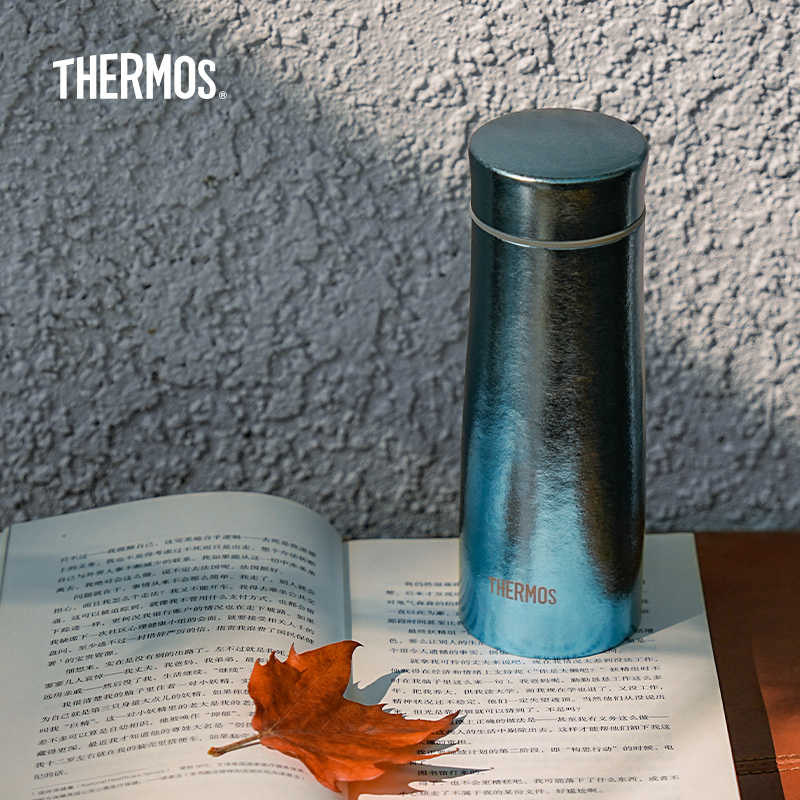 檀健次同款膳魔师纯钛杯观象系列韧羽杯极简结晶钛咖啡保温杯TCNK